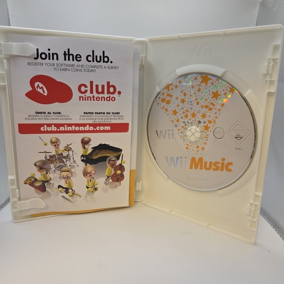⭐️Nintendo Wii Music Game - Rated E manual Included - Picture 3 of 3